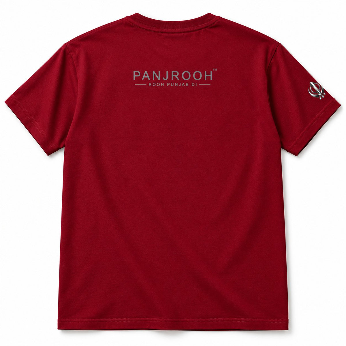 Panjrooh PANJAB Basketball Punjabi Graphic T-Shirt – Maroon