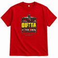 Panjrooh Straight Outta Punjab Punjabi Graphic T-Shirt – Red